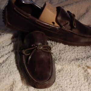 Cole Haan Brown Leather Driving Loafers Mens 10.5 03/06 Worn As Is